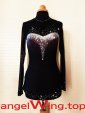 Black Ice Skating Dresses Girls Women 2018 A047